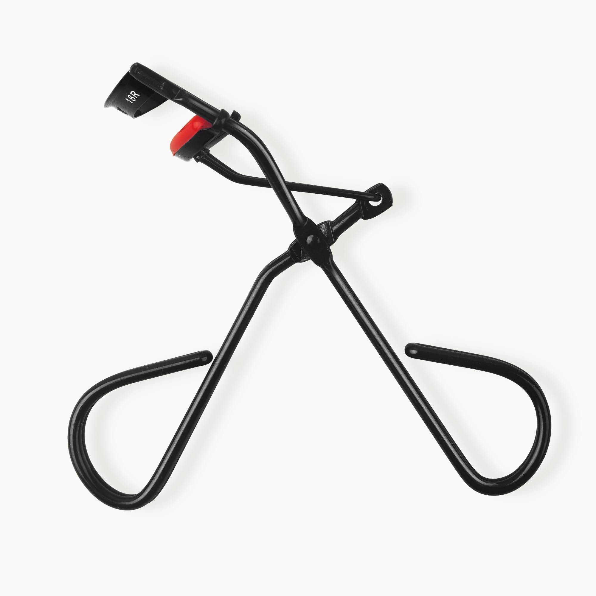 rephr 18R narrow-round eyelash curler side view showing compact profile