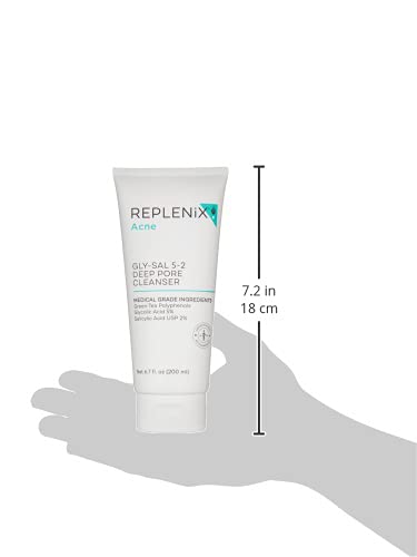 Replenix Gly-Sal clean skin glow underlines an irritant free formula