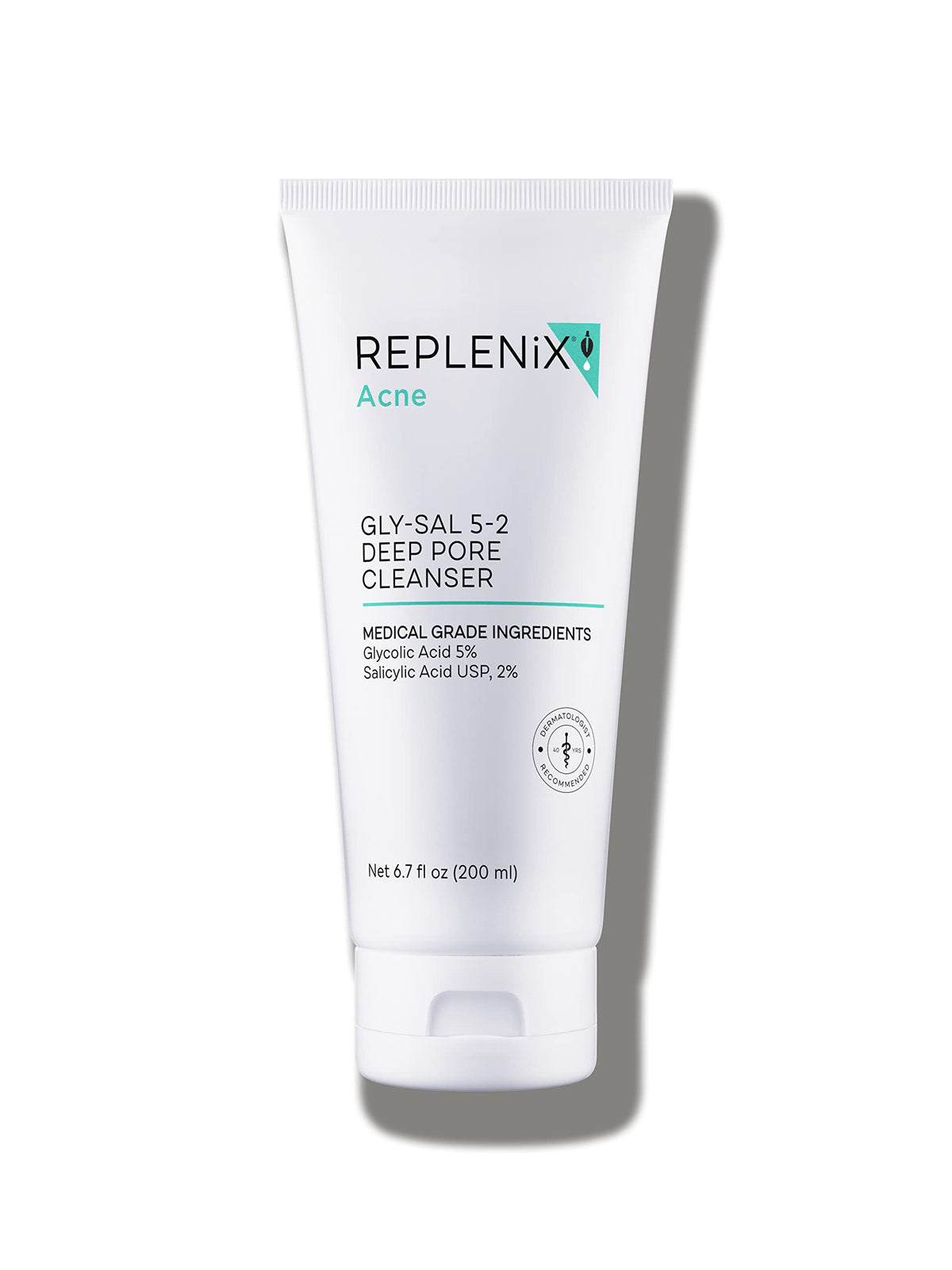 Replenix Gly-Sal Deep Pore Face Wash bottle with silky lather for refined pores