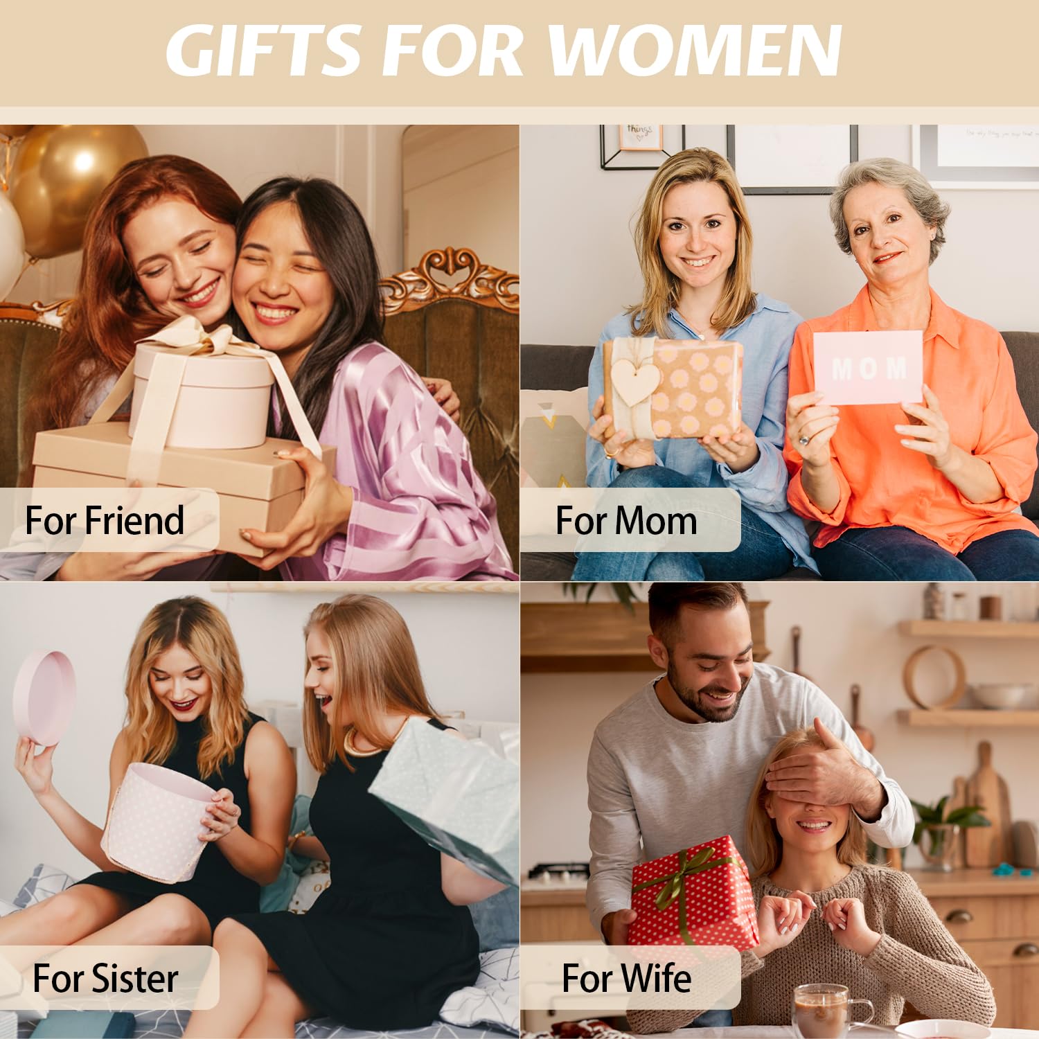 Repnalm Friends Makeup Bag gift-ready packaging makes a thoughtful present