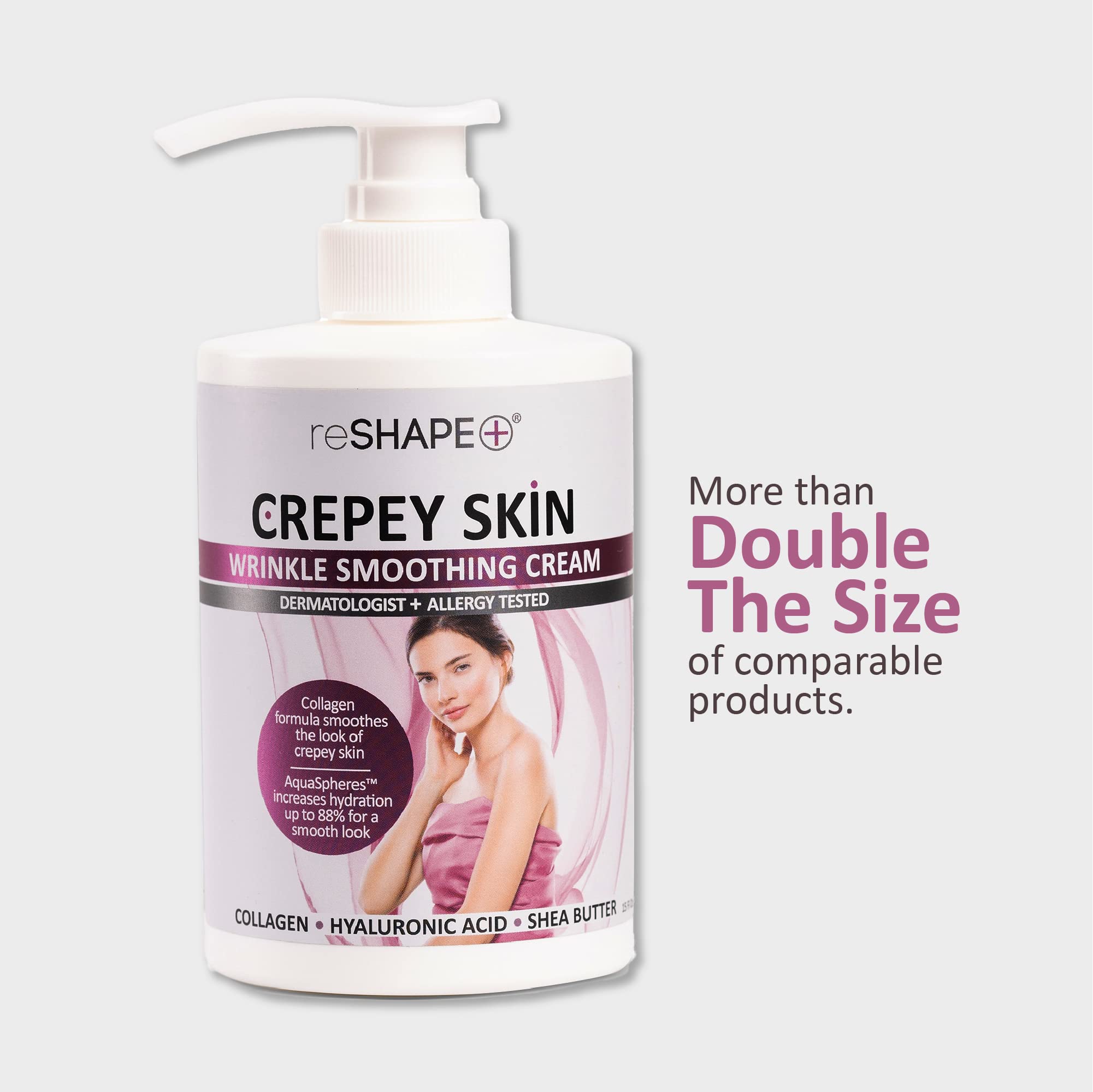Reshape+ crema cuerpo: ácido hialurónico y borraja para hidratación