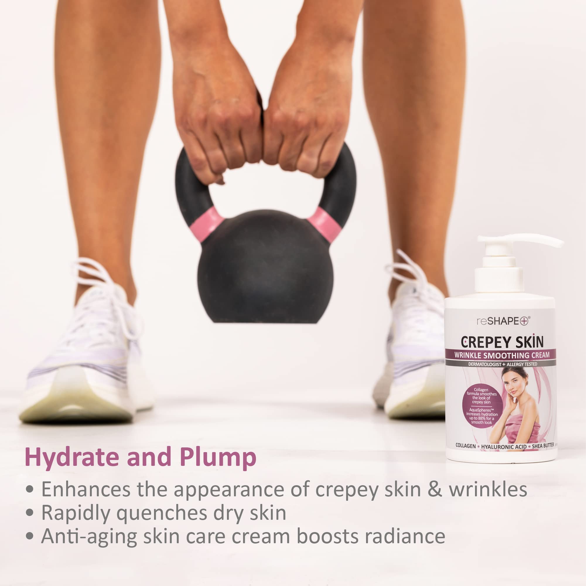 Reshape+ crema cuerpo: textura cremosa para piel suave
