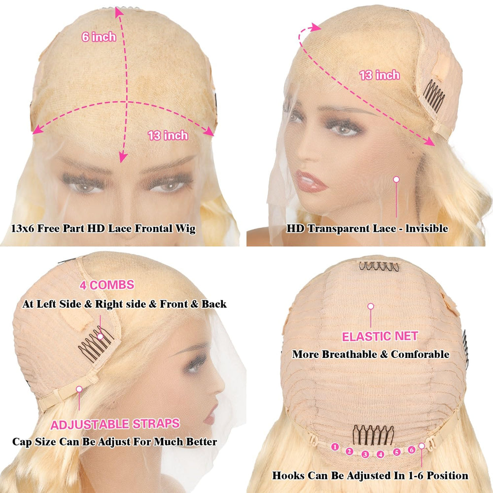 Resore 613 HD transparent lace blends with skin for invisibly natural parting.