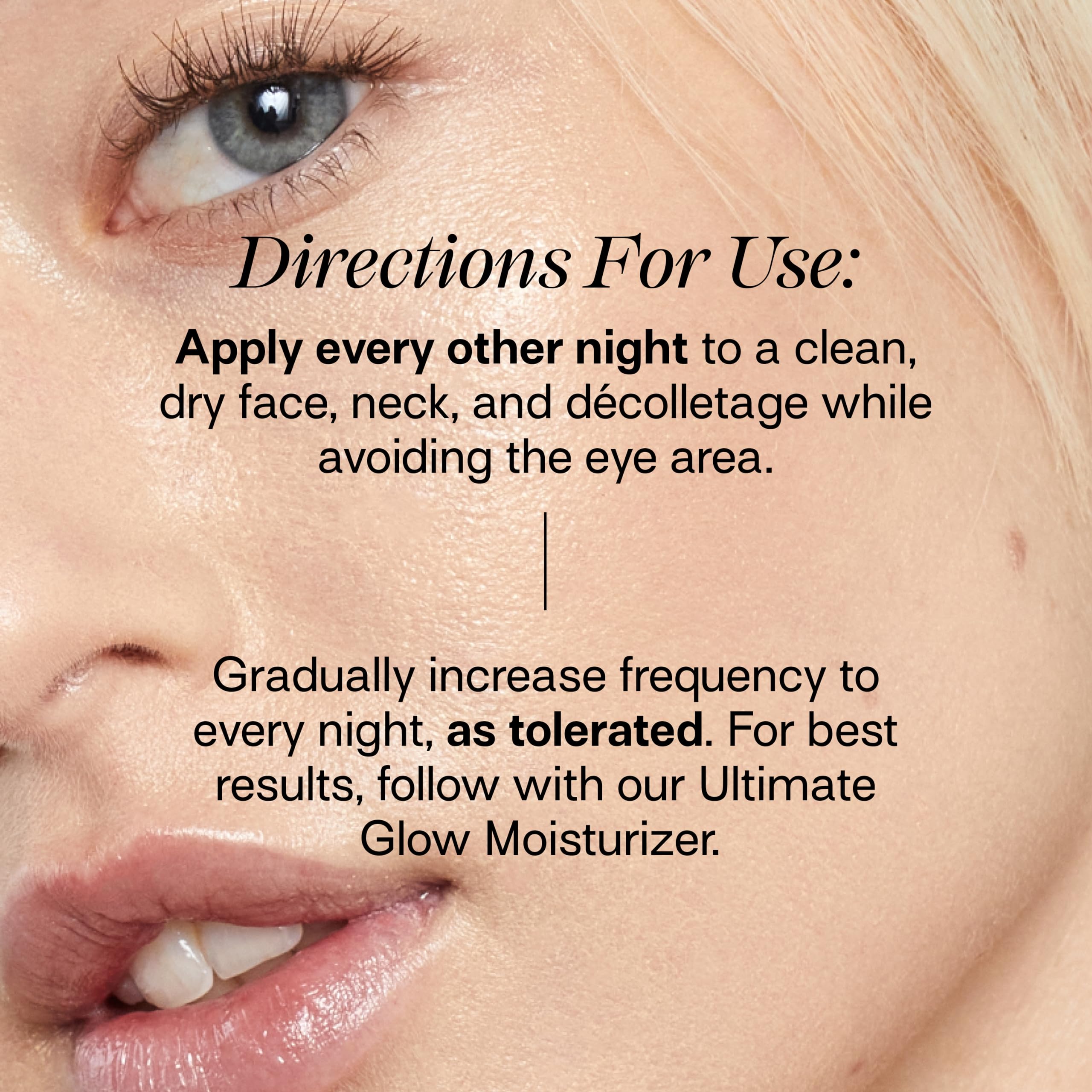 Rest Religion serum in a spa-like setting signals a premium routine