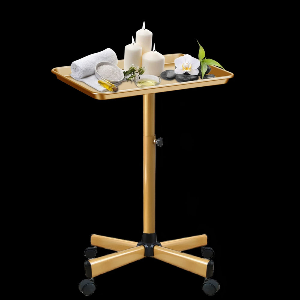 Gold finish adds premium look to beauty, spa, and dental settings.