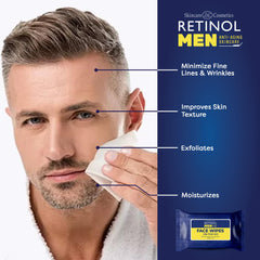 LIVAURA Retinol: agua micelar en toallitas para limpiar sin enjuague