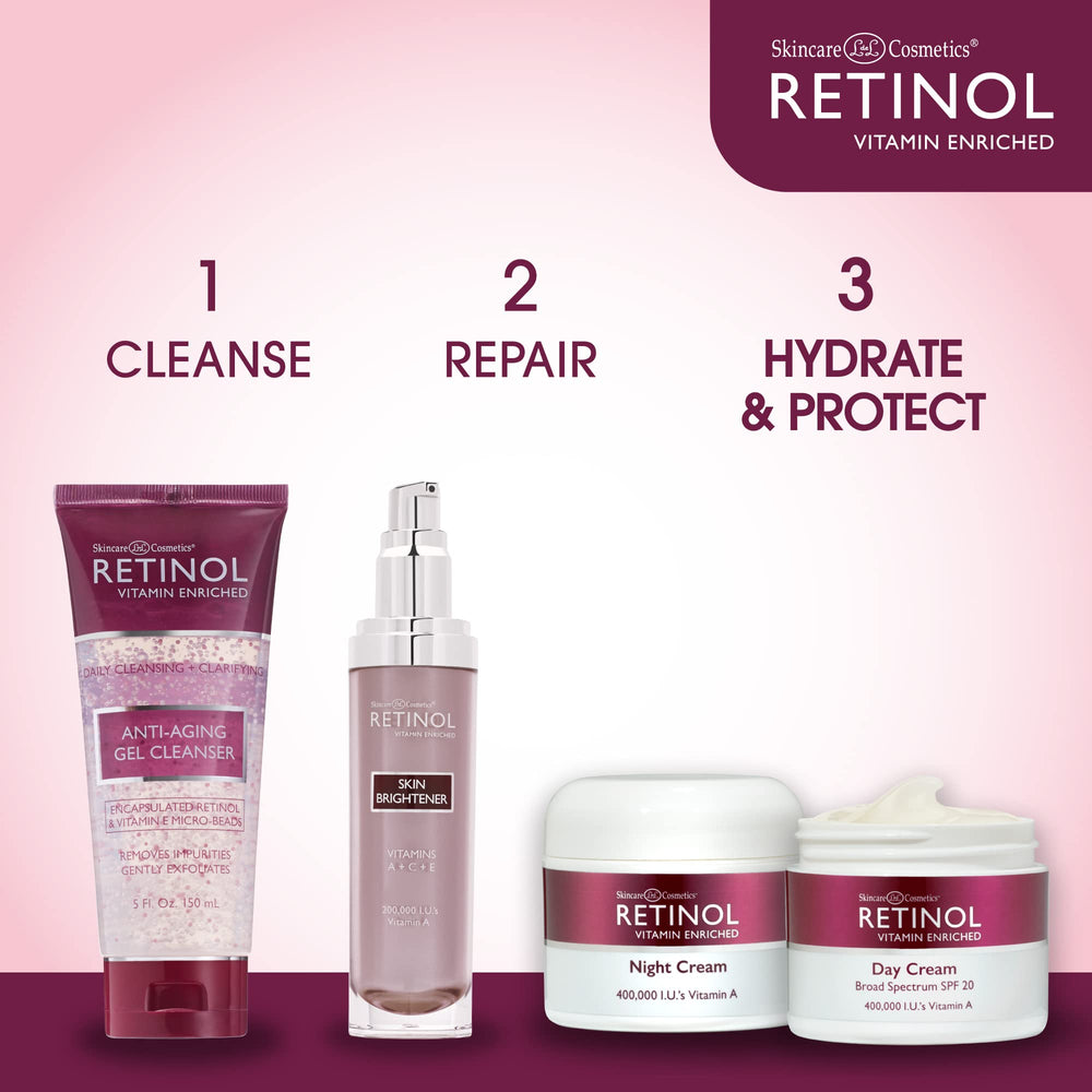 LIVAURA Retinol crema día, textura cremosa y ligera sin grasa