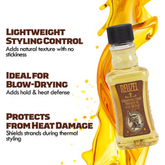 REUZEL natural ingredients rosemary and horsetail for styling support