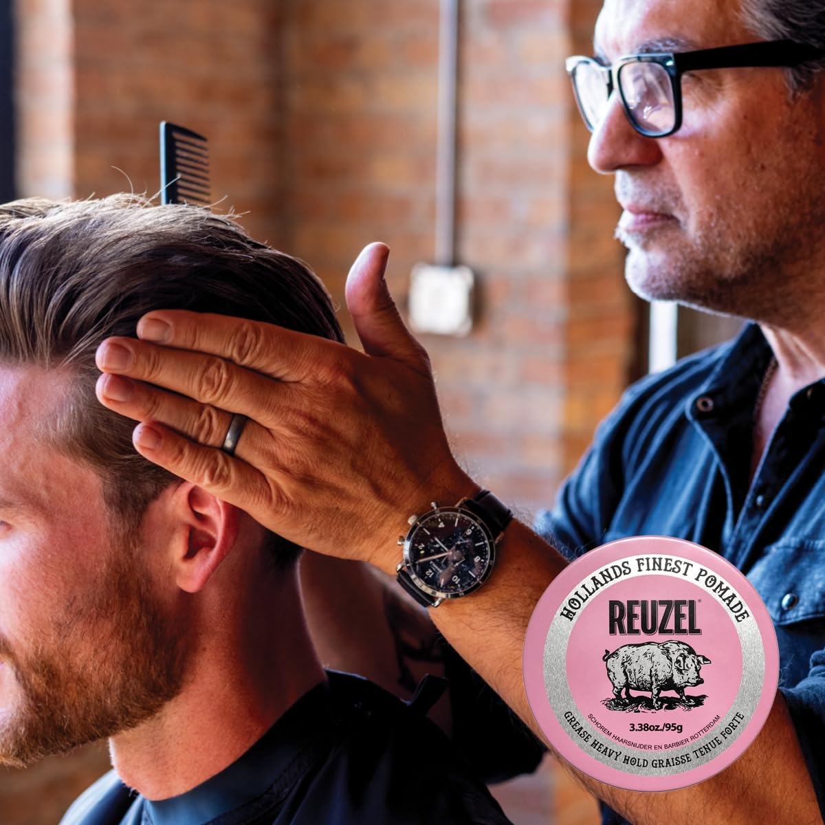 Ideal para uso diario y cabello en movimiento.