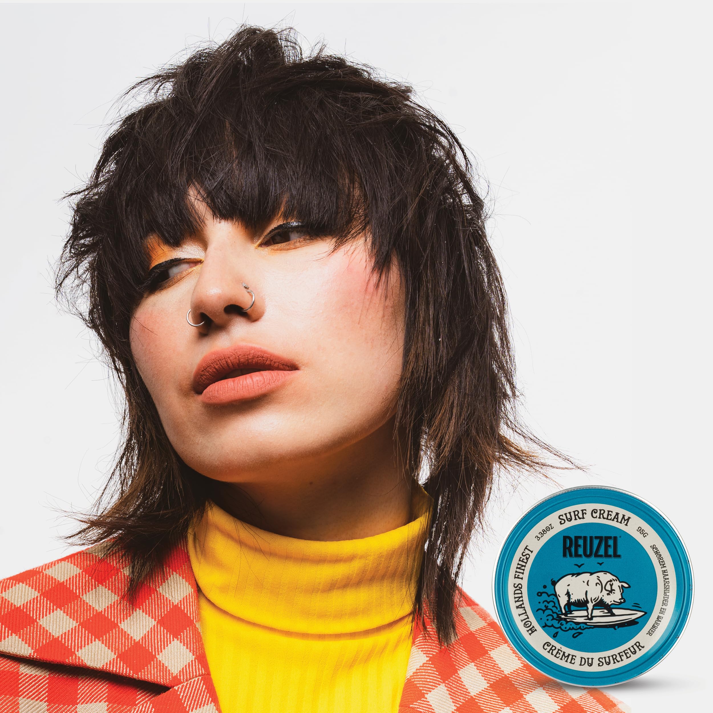 REUZEL Surf Texture Cream delivering a beach-inspired look without fragrance.