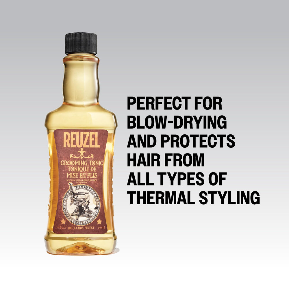 REUZEL Tónico aplicacion-facil funciona en cabello húmedo para volumen extra.