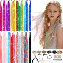 Revahope 8400 strands tinsel kit adds subtle sparkle