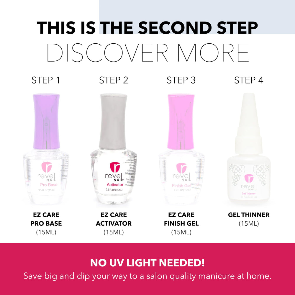 Revel Nail activador para acabado-brillo: aporta brillo intenso a las uñas.