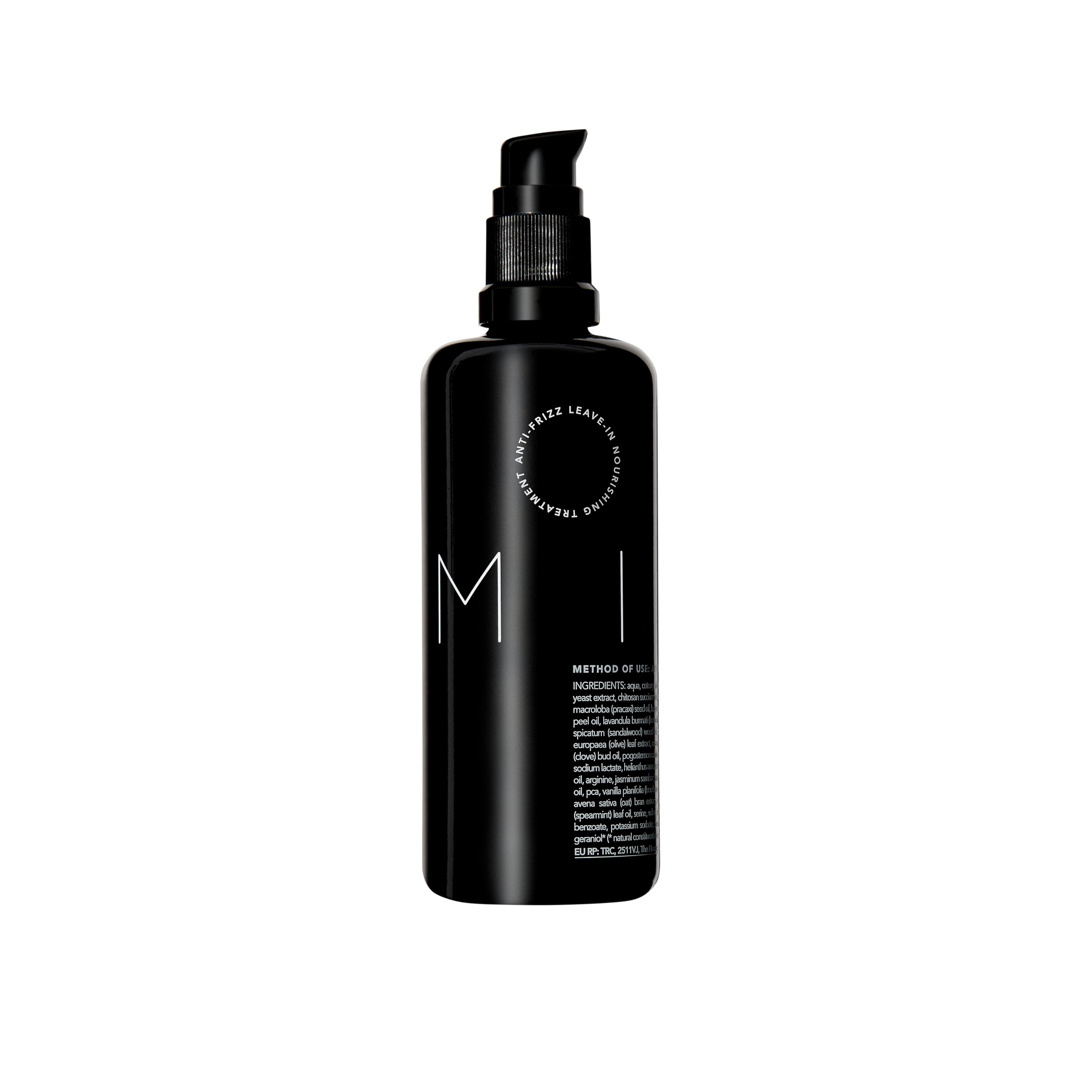 REVERIE Natural Milk anti-frizz leave-in bottle offers lightweight smoothing for frizz-free hair