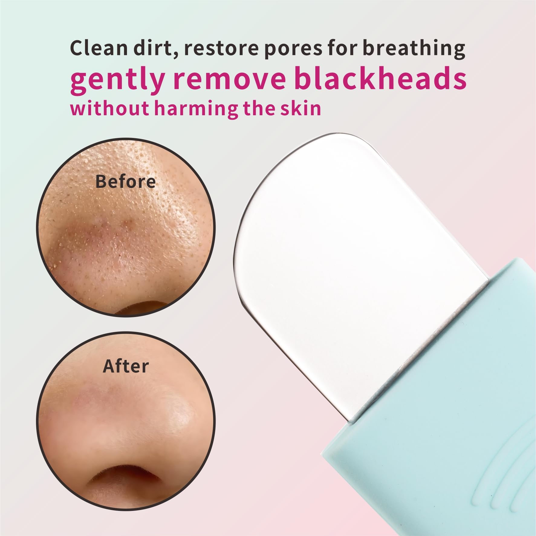 REVEX daily skincare silicone tool supports comfortable cleansing