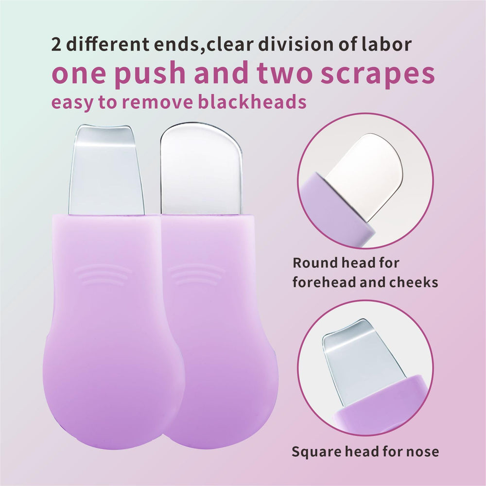 REVEX Face Scrubber Skin Spatula convex side lifting skin softly.