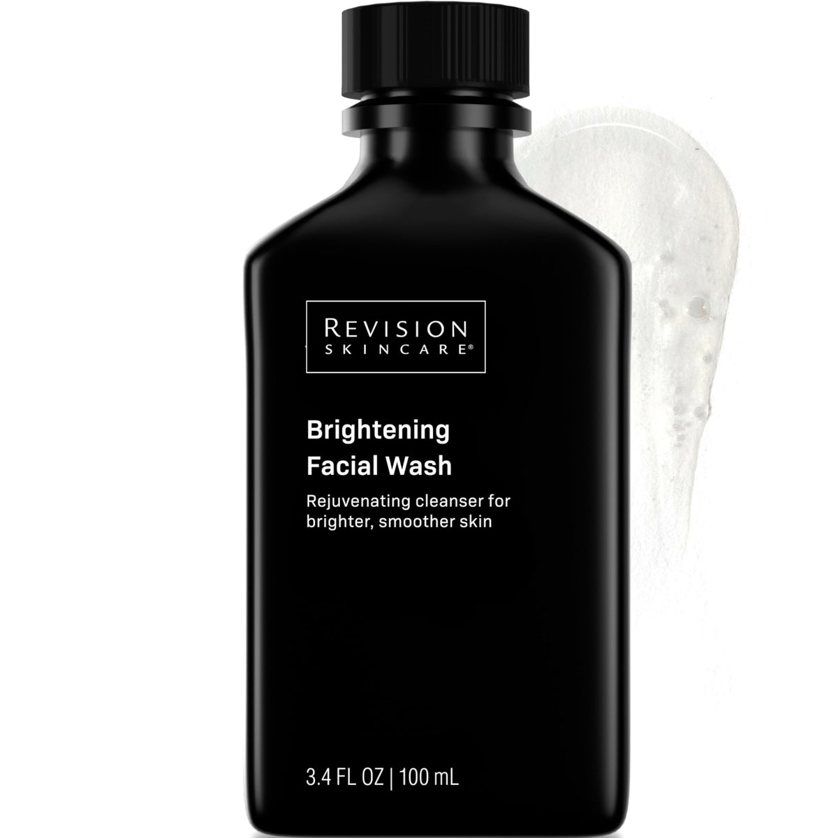Revision Skincare Brightening Facial Wash bottle front view for daily cleansing and pore refinement