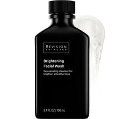 Revision Skincare Brightening Facial Wash bottle front view for daily cleansing and pore refinement