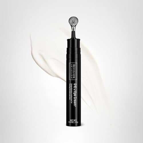 Final look after applying D·E·J Eye Cream showing a lifted, refreshed eye area.