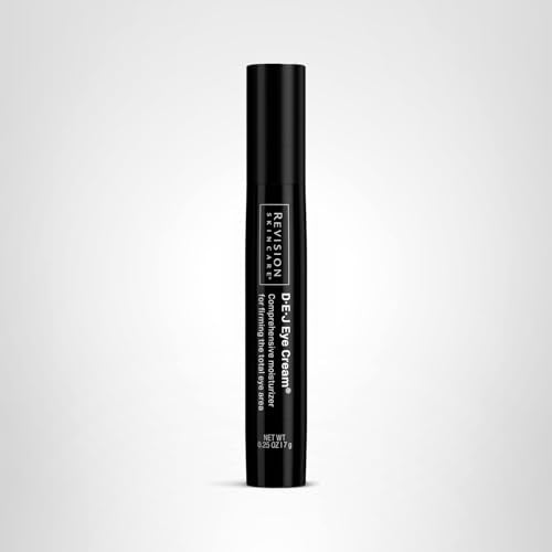 Revision Skincare D·E·J Eye Cream imagery shows total eye-area coverage