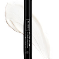 Revision Skincare D·E·J Eye Cream tube highlighting peptide hydration for smoother eye skin