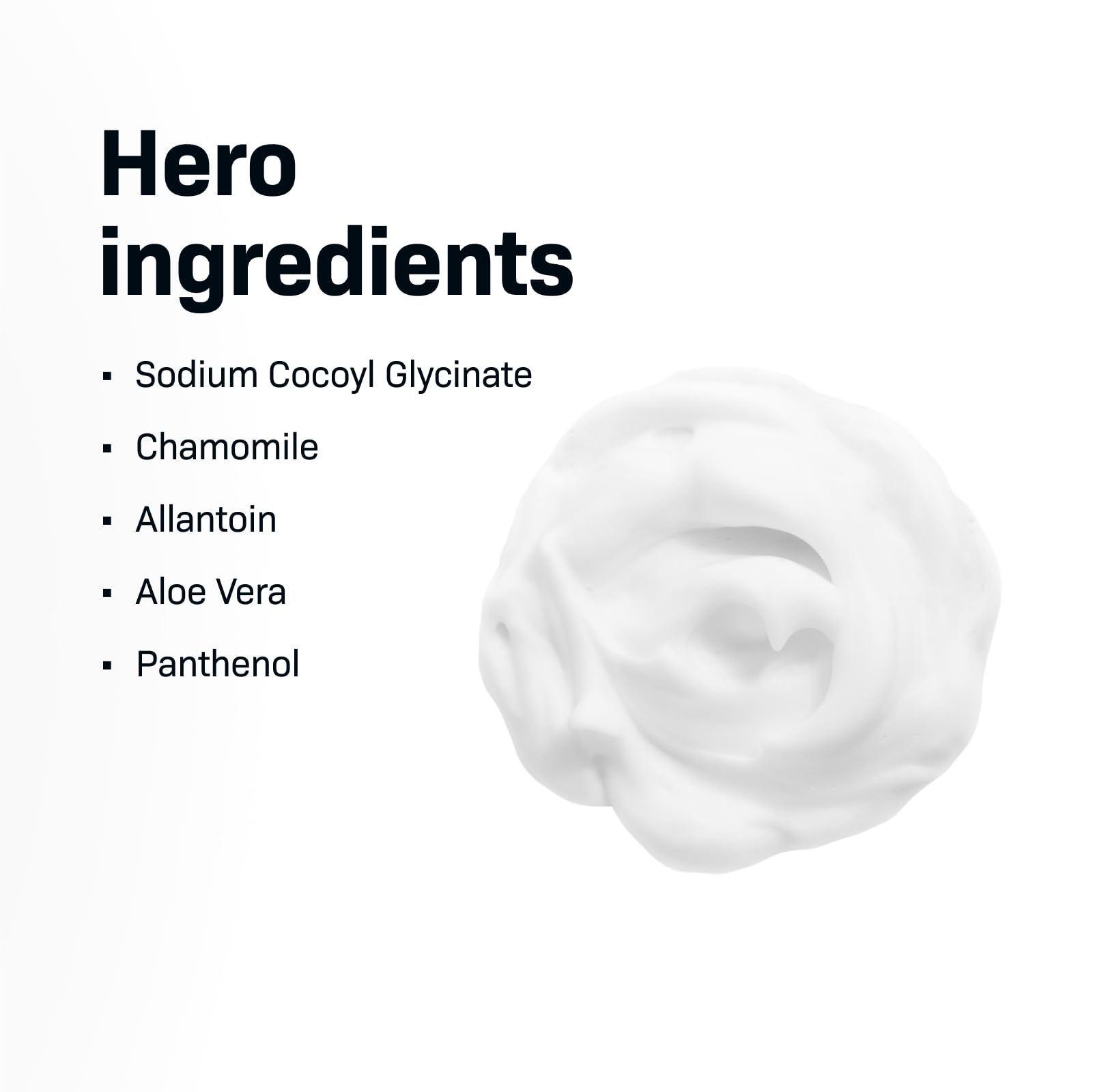 Aloe Vera infusion in Revision Skincare Gentle Foaming Cleanser providing hydration