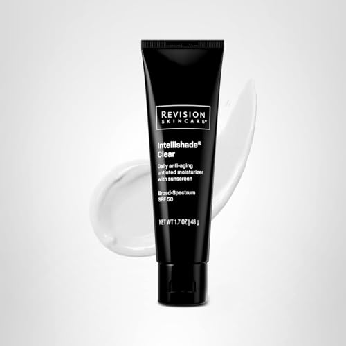 Regimen-friendly shot suggests using Intellishade alongside moisturizer for daily care.