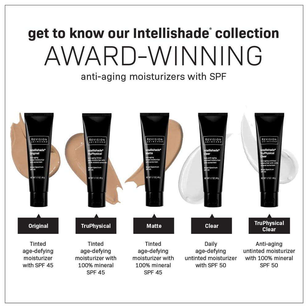 Revision Skincare Intellishade Original peptides and Vitamin C support firmness