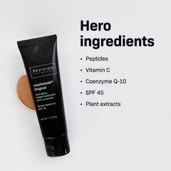 Revision Skincare Intellishade Original tinted sunscreen provides light coverage