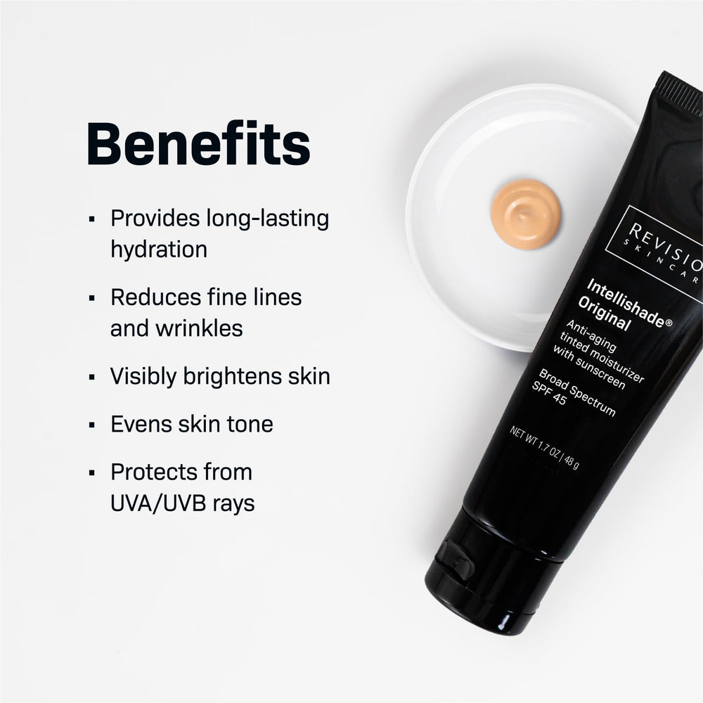 Revision Skincare Intellishade Original universal tint blends naturally on skin