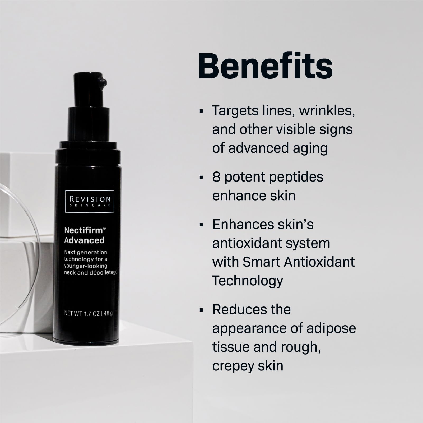Nectifirm Advanced texture close-up highlighting rich hydration