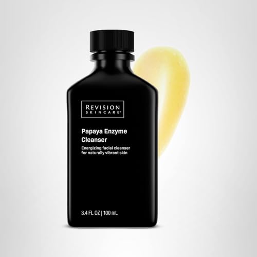 Revision Skincare Papaya Enzyme Cleanser packaging for daily cleansing