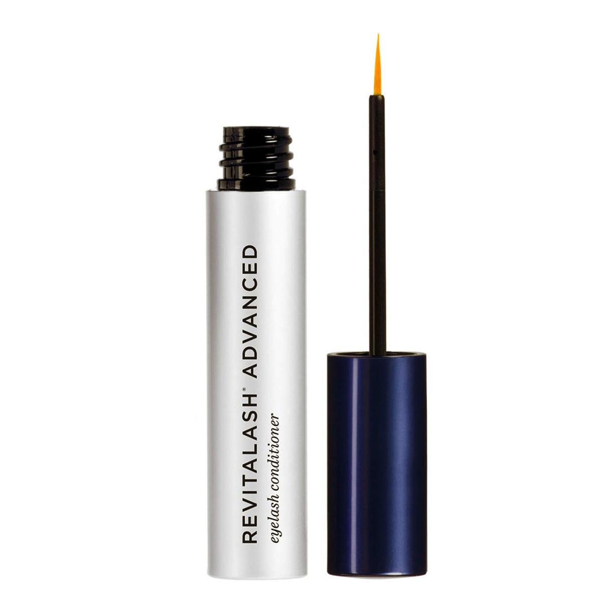 RevitaLash Advanced eyelash conditioner bottle close-up showing premium formula for healthier-looking lashes