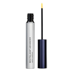 RevitaLash Advanced eyelash serum bottle showing conditioning action and premium packaging.