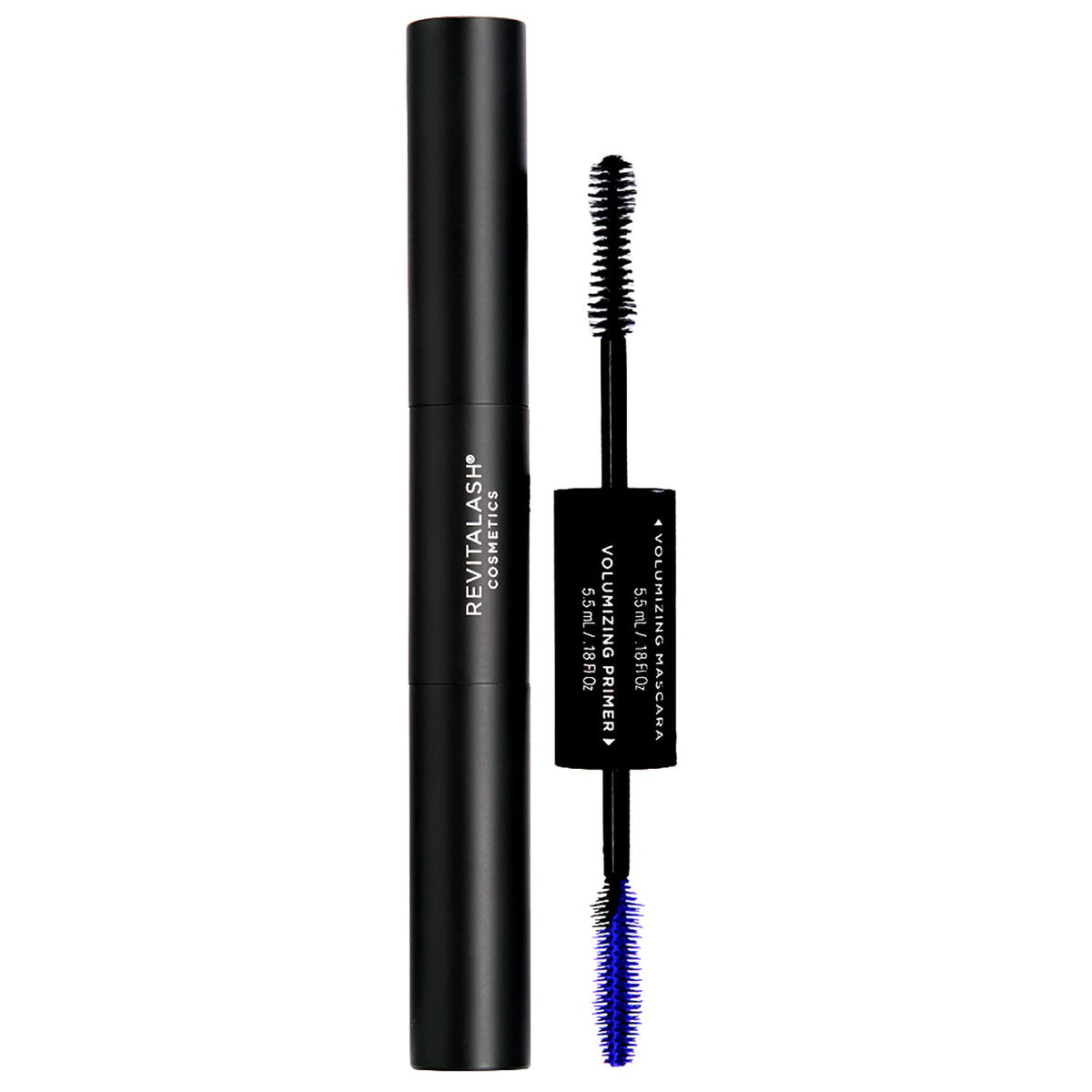 RevitaLash double-ended volume set primes lashes for fuller, longer-looking results.