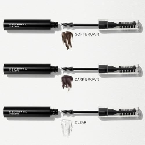 RevitaLash Hi-Def Brow Gel Soft Brown swatch builds color for natural definition