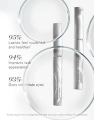 Mini double-ended volume set packaging for versatile lash priming and definition.