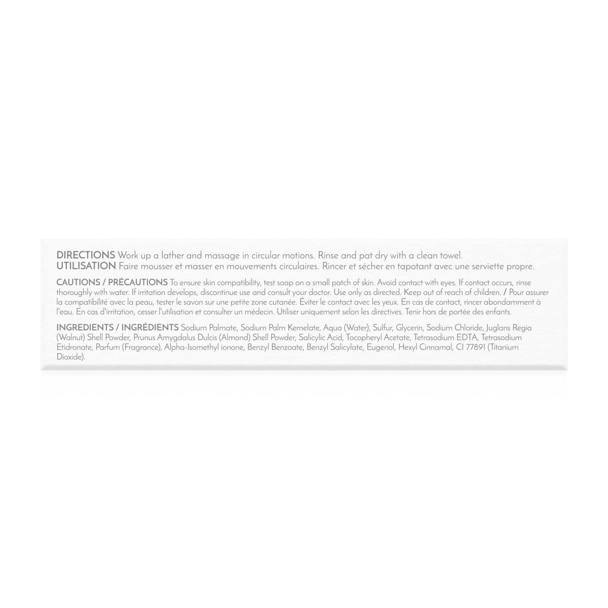 REVITALE Advanced BHA Scrub Soap vitamin E moisturizes and protects