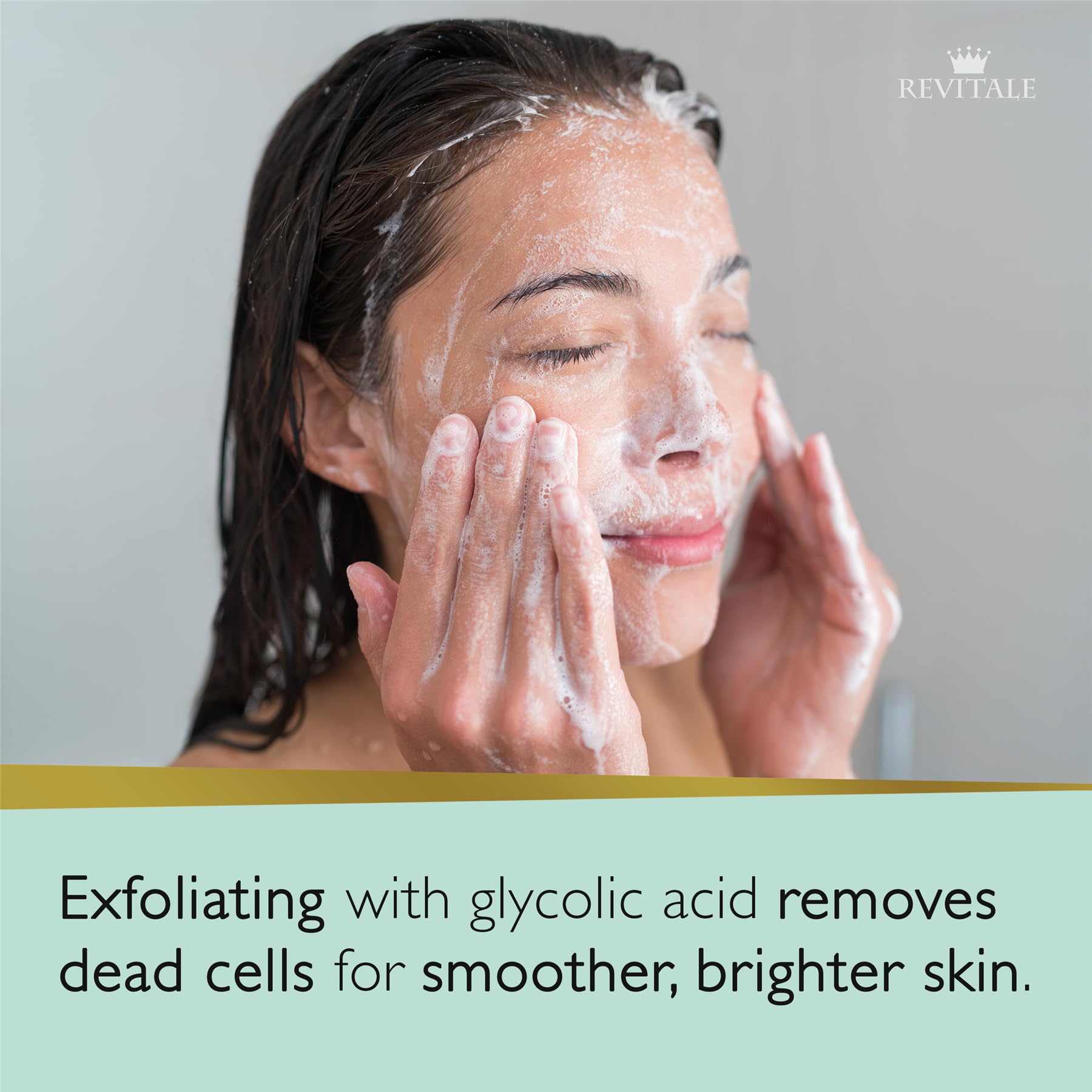 REVITALE Bar, exfoliación suave con alga sostenible para renovar la piel.