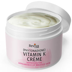 Reviva Labs Vitamina K crema aplicacion ojos, revitaliza alrededor de los ojos