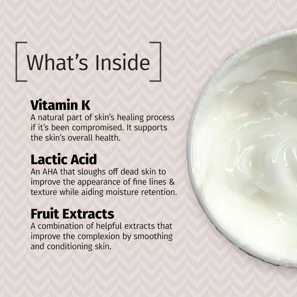 Reviva Labs Vitamina K crema para ojeras y brillo aparente