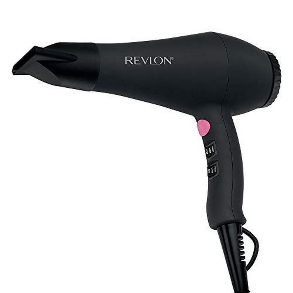 Revlon 1875W Smooth Brilliance dryer front view for salon-style blowouts
