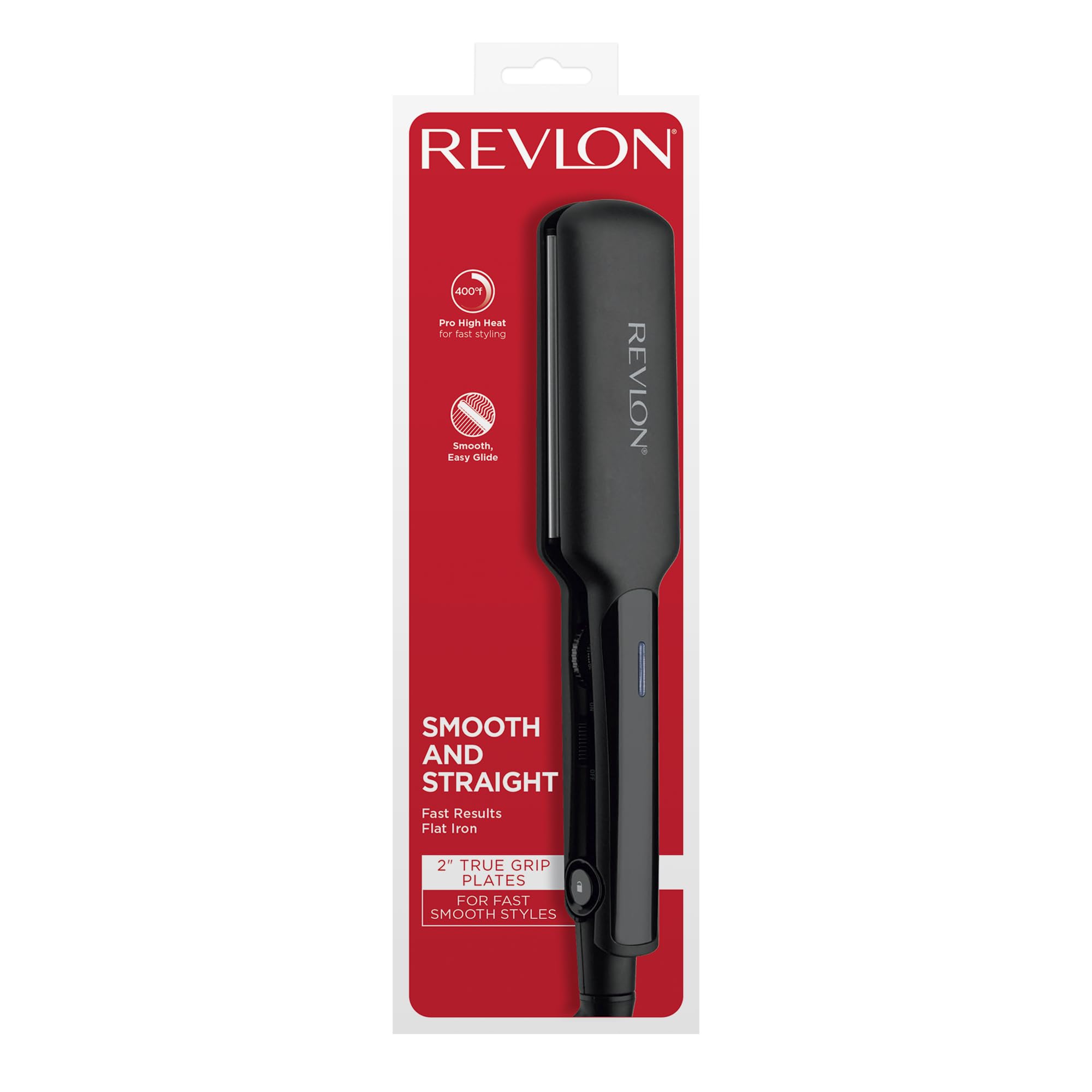 REVLON auto shut-off adds safety during styling sessions
