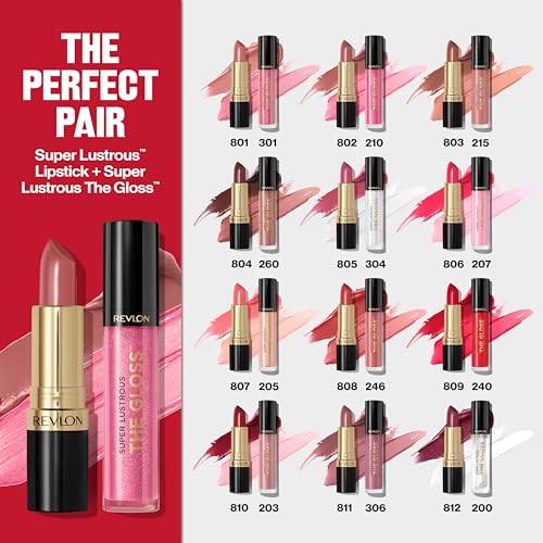 REVLON brillo labial Crystal Clear aplicación suave sin sensación pegajosa.