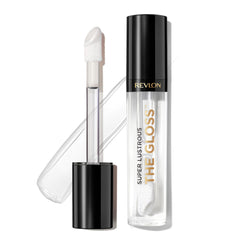 REVLON brillo labial Crystal Clear con aplicador grande color y brillo suave.