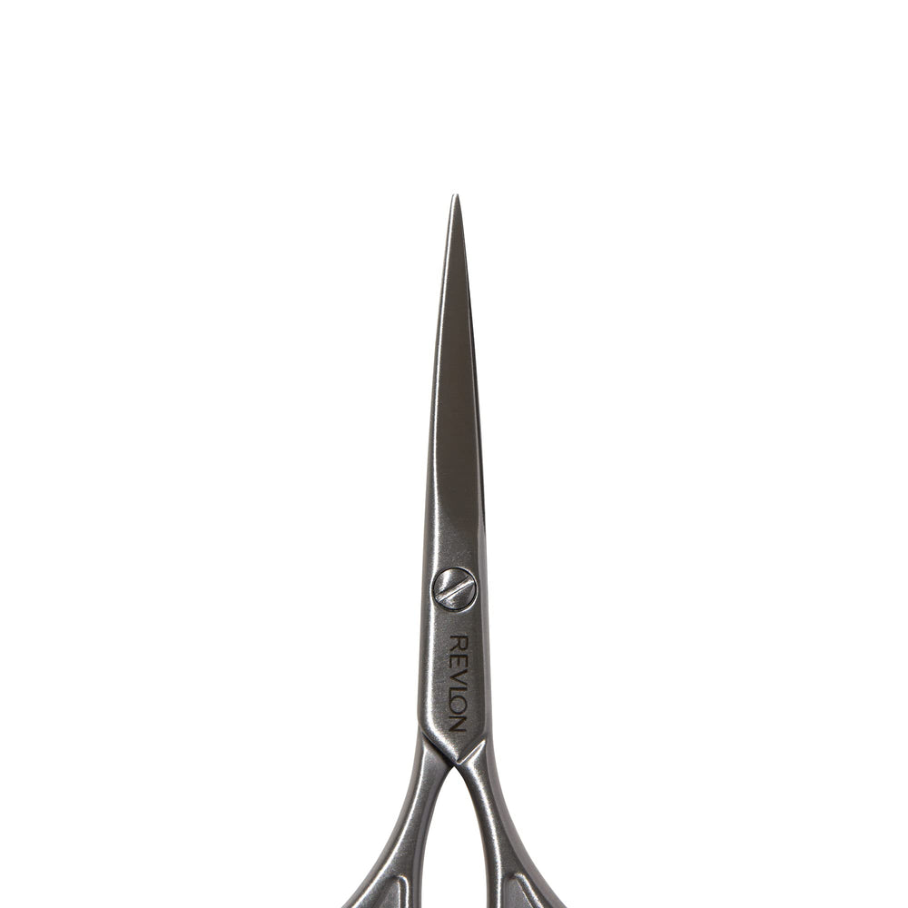 Revlon Brow Set scissors trim mustaches and beards neatly.