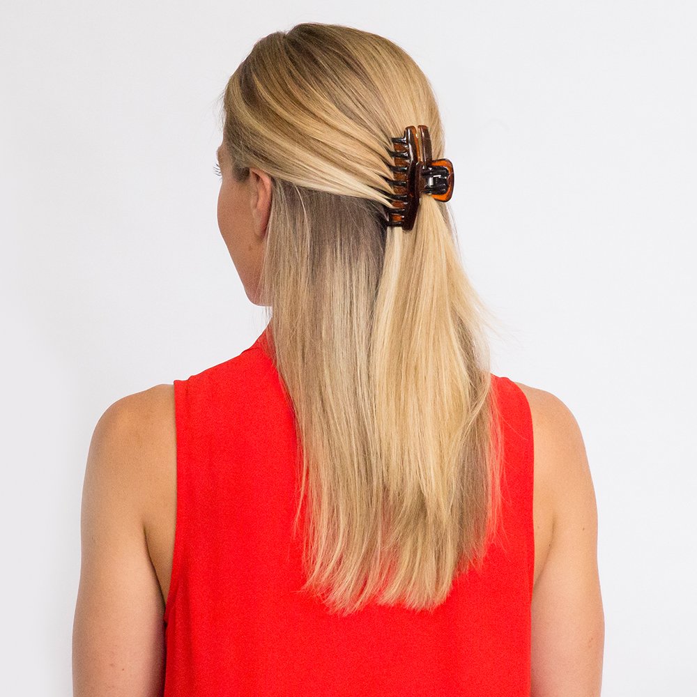 REVLON brown and black color clip blends with looks