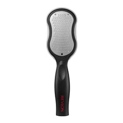 Revlon Callus Remover shows wet and dry use for versatile pedicure care