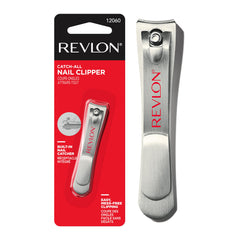 REVLON Catch-All Nail Clipper clip detail for precise at-home grooming.