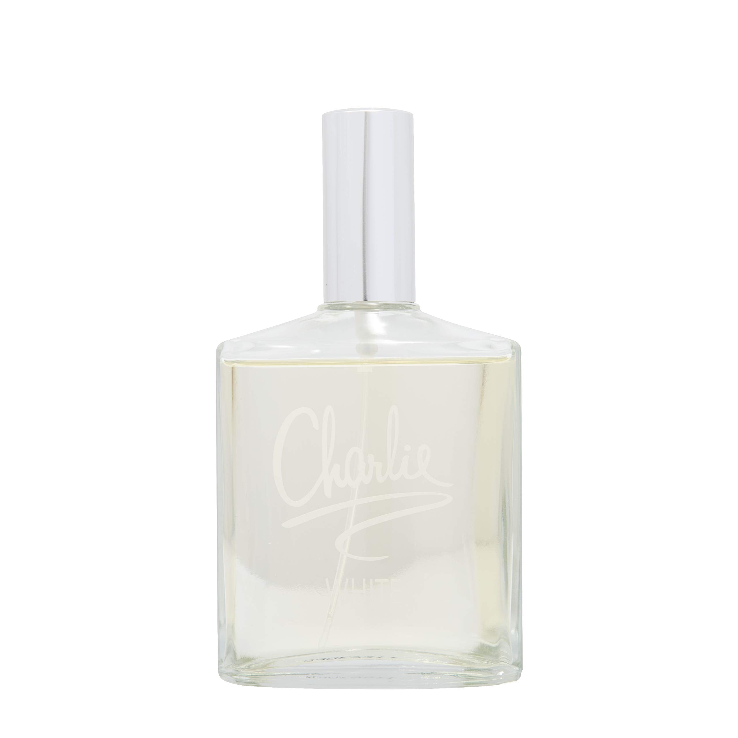 Soft-focus shot of the fragrance label suggesting long-lasting freshness.